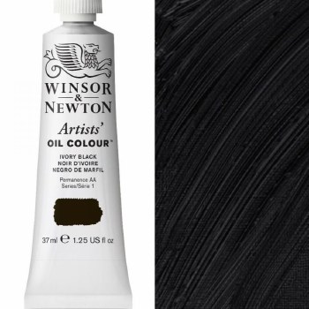 Winsor & Newton Artists' Oil Colour 37ml Ivory Black