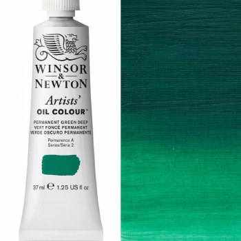 Winsor & Newton Artists' Oil Colour 37ml Permanent Green Deep