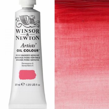 Winsor & Newton Artists' Oil Colour 37ml Rose Madder Genuine