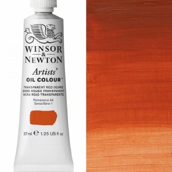 Winsor & Newton Artists' Oil Colour 37ml Transparent Red Ochre