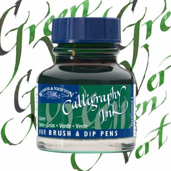 Winsor & Newton Calligraphy Ink Green 30ml