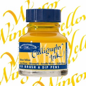 Winsor & Newton Calligraphy Ink Winsor Yellow 30ml