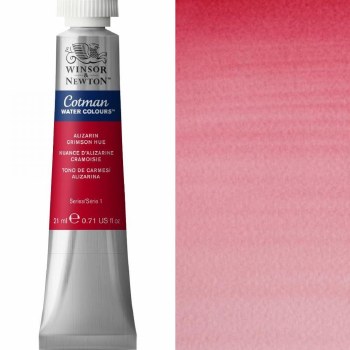 Winsor & Newton Cotman Watercolour 21ml Alizarin Crimson Hue