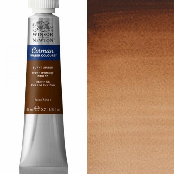 Winsor & Newton Cotman Watercolour 21ml Burnt Umber