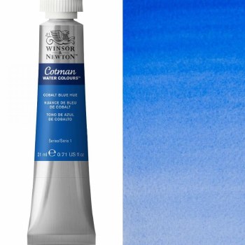 Winsor & Newton Cotman Watercolour 21ml Cobalt Blue Hue