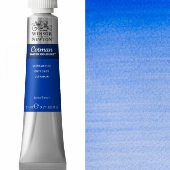 Winsor & Newton Cotman Watercolour 21ml Ultramarine