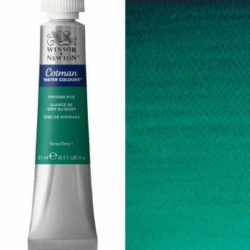 Winsor & Newton Cotman Watercolour 21ml Viridian Hue