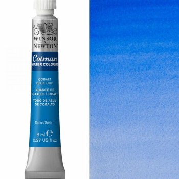 Winsor & Newton Cotman Watercolour 8ml Cobalt Blue Hue