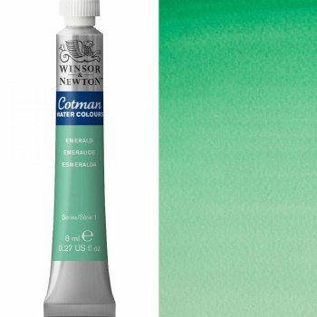 Winsor & Newton Cotman Watercolour 8ml Emerald