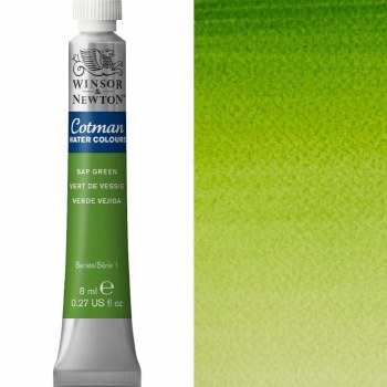 Winsor & Newton Cotman Watercolour 8ml Sap Green