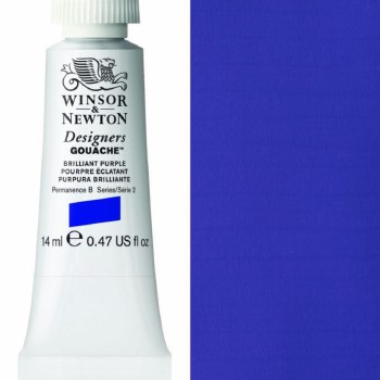 Winsor & Newton Designers Gouache 14ml Brilliant Purple