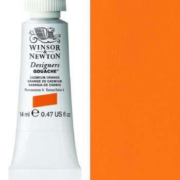 Winsor & Newton Designers Gouache 14ml Cadmium Orange