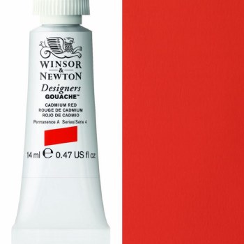 Winsor & Newton Designers Gouache 14ml Cadmium Red