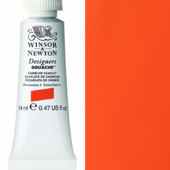 Winsor & Newton Designers Gouache 14ml Cadmium Scarlet