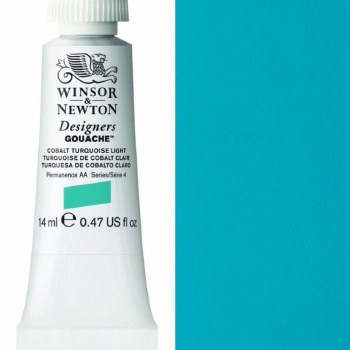 Winsor & Newton Designers Gouache 14ml Cobalt Turquoise Light