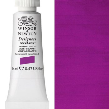 Winsor & Newton Designers Gouache 14ml Brilliant Violet