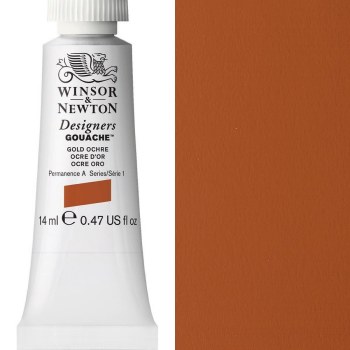 Winsor & Newton Designers Gouache 14ml Gold Ochre