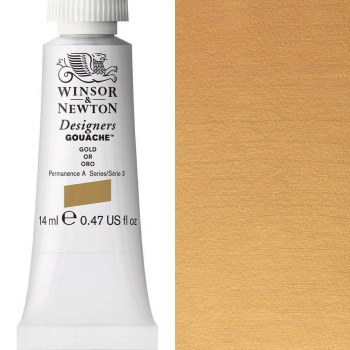 Winsor & Newton Designers Gouache 14ml Gold