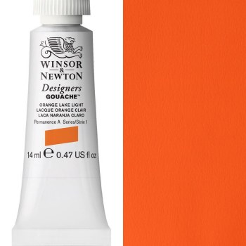 Winsor & Newton Designers Gouache 14ml Orange Lake Light