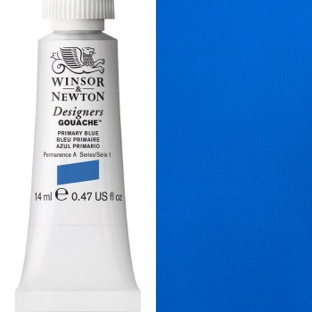 Winsor & Newton Designers Gouache 14ml Primary Blue