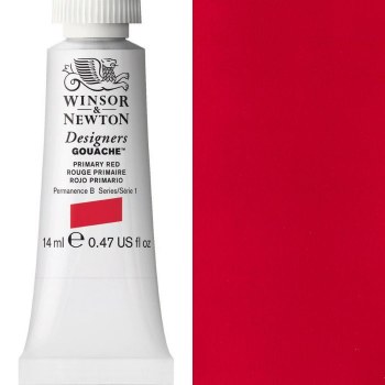 Winsor & Newton Designers Gouache 14ml Primary Red