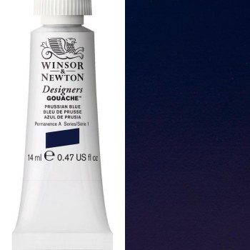 Winsor & Newton Designers Gouache 14ml Prussian Blue