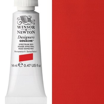 Winsor & Newton Designers Gouache 14ml Spectrum Red