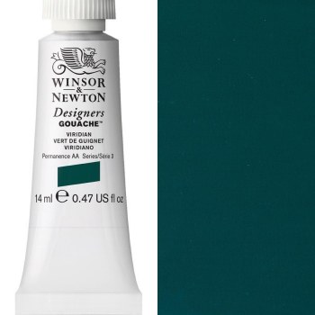 Winsor & Newton Designers Gouache 14ml Viridian