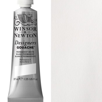 Winsor & Newton Designers Gouache 37ml Permanent White