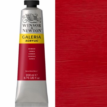 Winsor & Newton Galeria 200ml Crimson