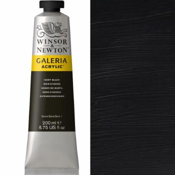 Winsor & Newton Galeria 200ml Ivory Black