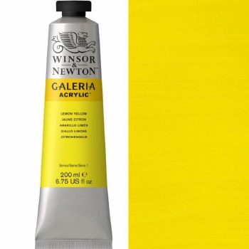 Winsor & Newton Galeria 200ml Lemon Yellow