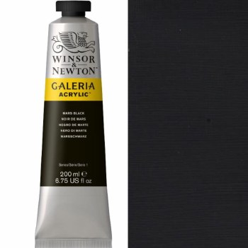 Winsor & Newton Galeria 200ml Mars Black