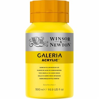 Winsor & Newton Galeria 500ml Cadmium Yellow Medium Hue
