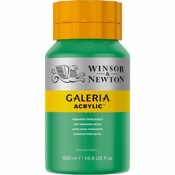 Winsor & Newton Galeria 500ml Permanent Green Middle