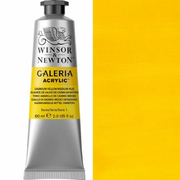 Winsor & Newton Galeria 60ml Cadmium Yellow Medium Hue