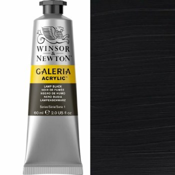 Winsor & Newton Galeria 60ml Lamp Black