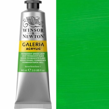 Winsor & Newton Galeria 60ml Permanent Green Light