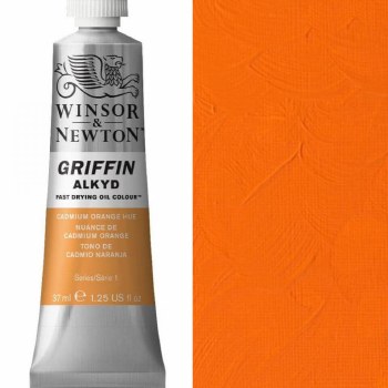 Winsor & Newton Griffin 37ml Cadmium Orange Hue