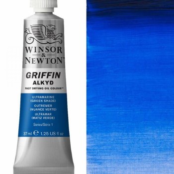 Winsor & Newton Griffin 37ml Ultramarine (Green Shade)