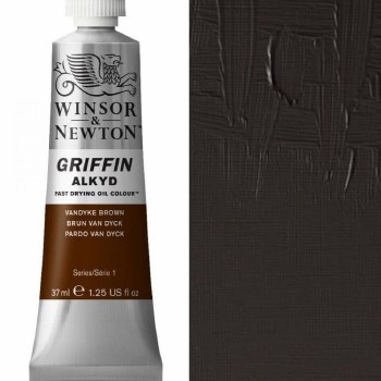 Winsor & Newton Griffin 37ml Vandyke Brown