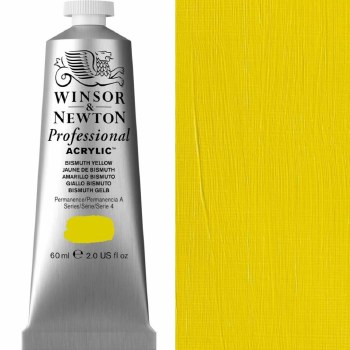 Winsor & Newton Professional Acrylic 60ml Bismuth Yellow