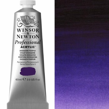 Winsor & Newton Professional Acrylic 60ml Dioxazine Purple