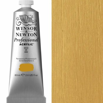 Winsor & Newton Professional Acrylic 60ml Gold