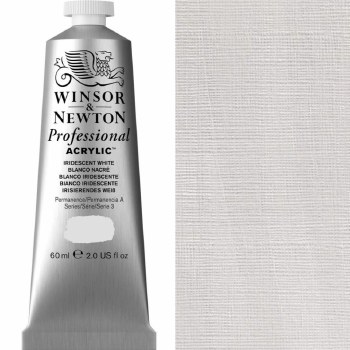 Winsor & Newton Professional Acrylic 60ml Iridescent White