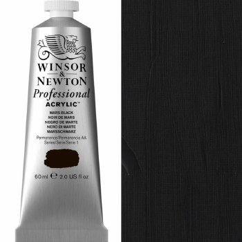 Winsor & Newton Professional Acrylic 60ml Mars Black