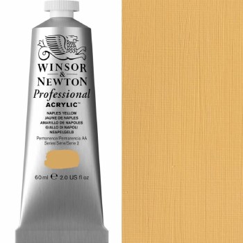 Winsor & Newton Professional Acrylic 60ml Naples Yellow