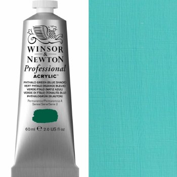 Winsor & Newton Professional Acrylic 60ml Phthalo Green Blue Shade