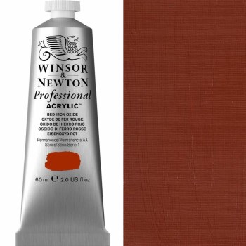 Winsor & Newton Professional Acrylic 60ml Red Iron Oxide