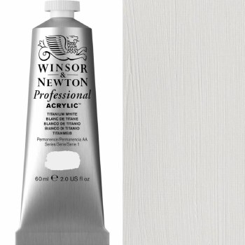 Winsor & Newton Professional Acrylic 60ml Titanium White